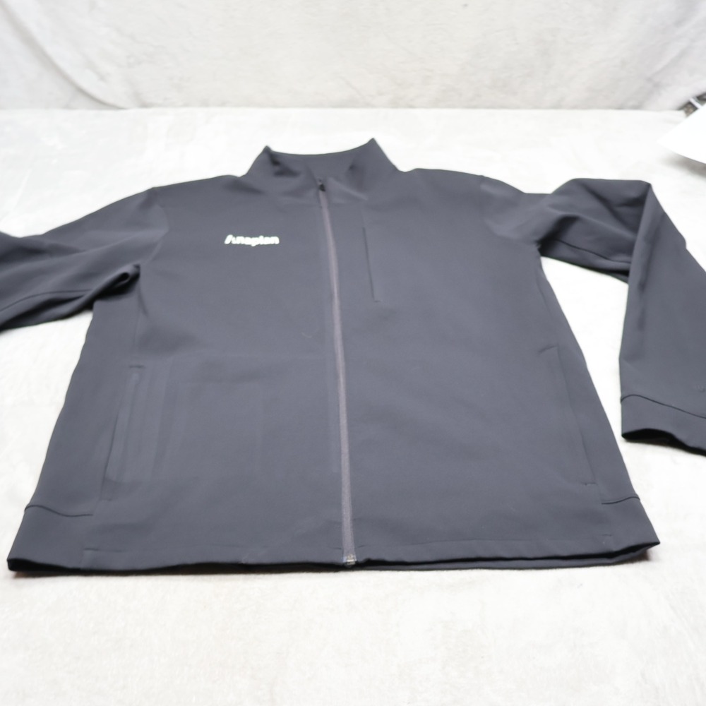 Lululemon Jacket Mens XXL Black Sojourn Techwear Stretch Performance Modern LOGO
